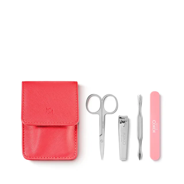 kiko-milano-smart-manicure-kit-kit-manicure-4-pezzi-in-acciaio-inossidabile-con- image 1