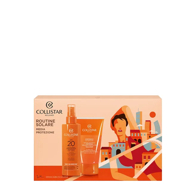 collistar-cofanetto-solare-latte-solare-spray-abbronzante-spf-20-200-ml-doccia-s image 1