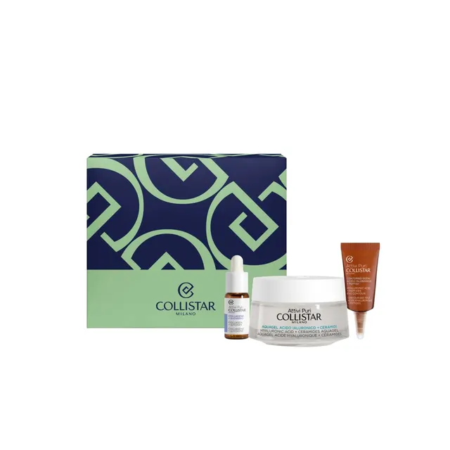 collistar-attivi-puri-cofanetto-regalo-viso-donna-acquagel-acido-ialuronico-cera image 1