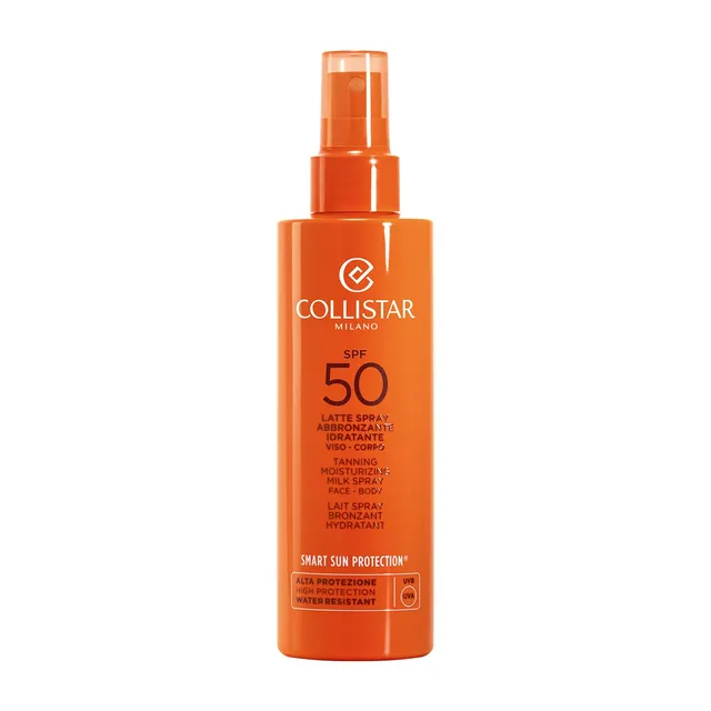 collistar-latte-spray-abbronzante-idratante-spf-50-protezione-solare-viso-e-corp image 1