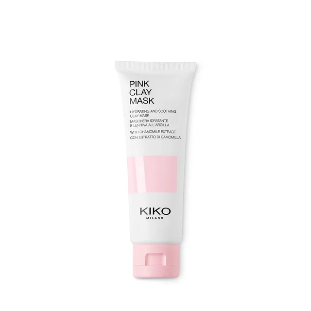 kiko-milano-pink-clay-mask-maschera-viso-idratante-e-lenitiva-con-camomilla-e-ar image 1