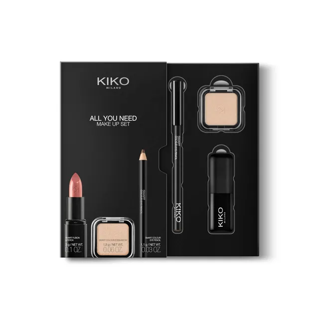kiko-milano-all-you-need-make-up-set-kit-con-rossetto-405-ombretto-02-e-matita-o image 1
