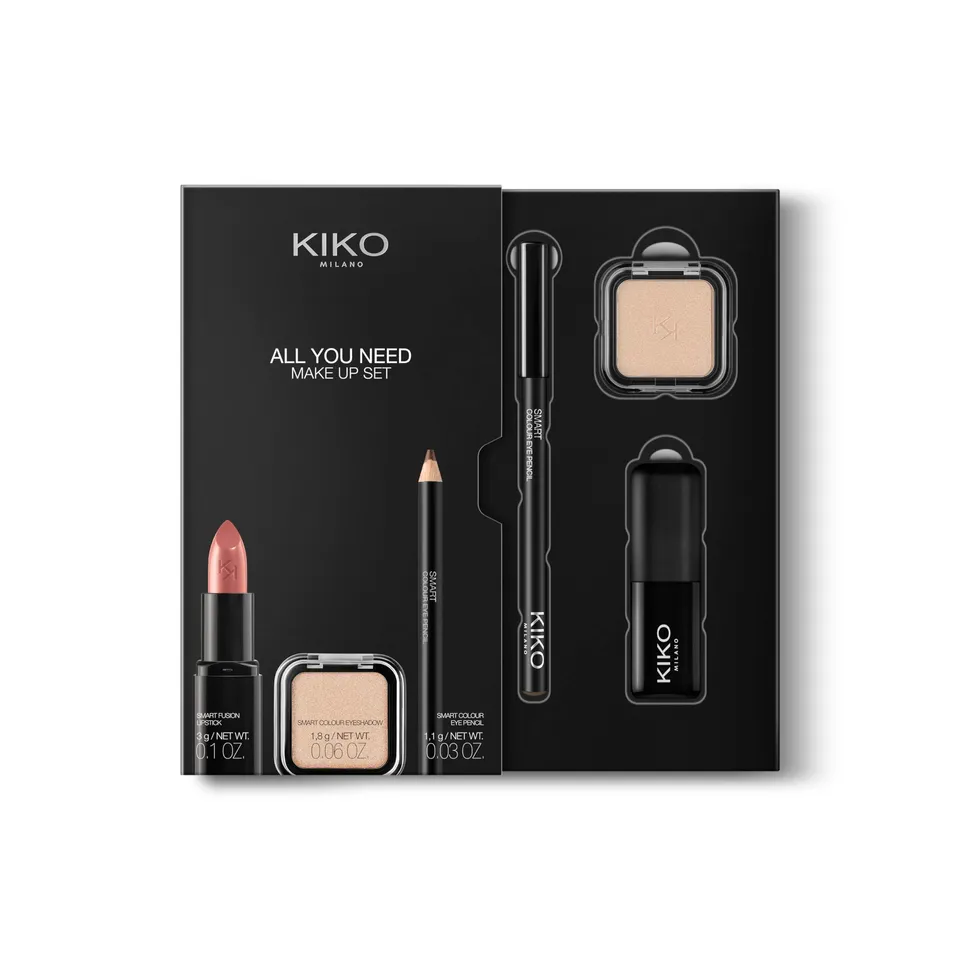 kiko-milano-all-you-need-make-up-set-kit-con-rossetto-405-ombretto-02-e-matita-o image 1