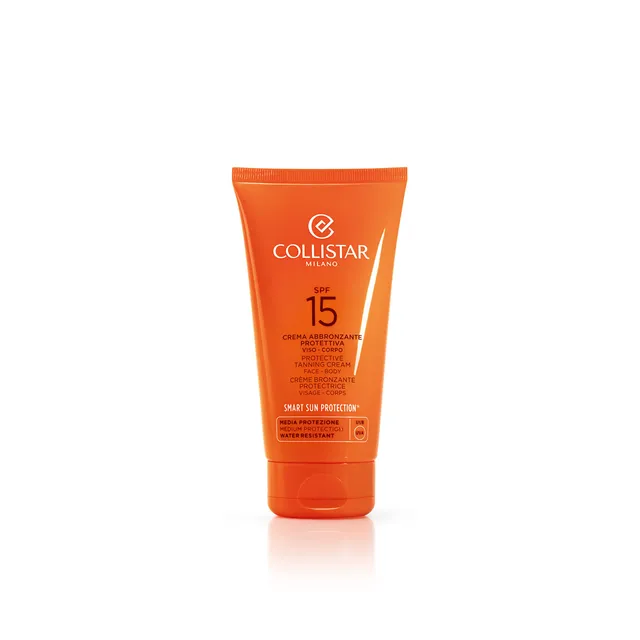 collistar-crema-solare-abbronzante-spf-15-protezione-media-viso-e-corpo-150-ml-w image 1