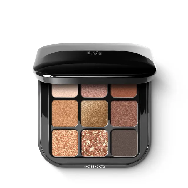 kiko-milano-glamour-multi-finish-eyeshadow-palette-02-palette-con-9-ombretti-dai image 1