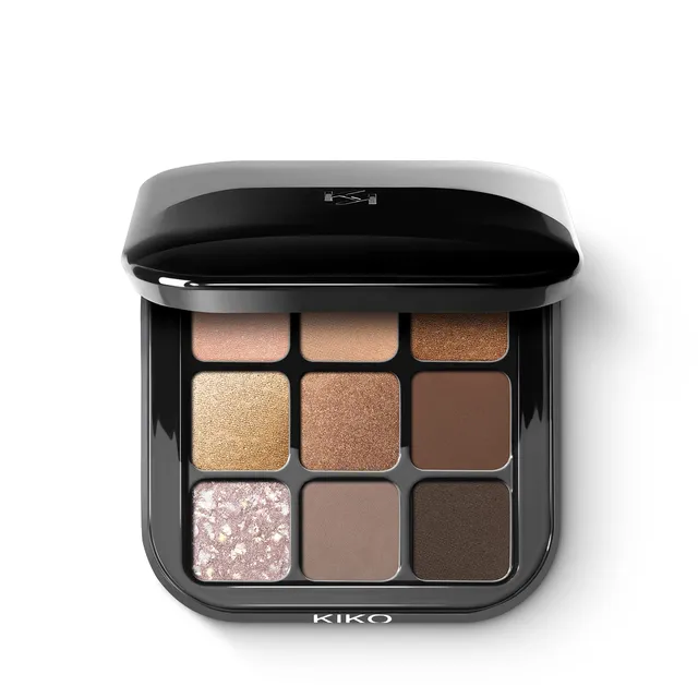 kiko-milano-glamour-multi-finish-eyeshadow-palette-01-palette-9-ombretti-multi-f image 1