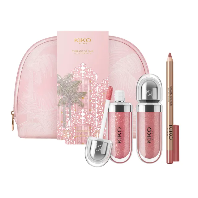 kiko-milano-threads-of-time-gloss-it-up-lip-kit-gift-set-labbra-con-2-lucidalabb image 1