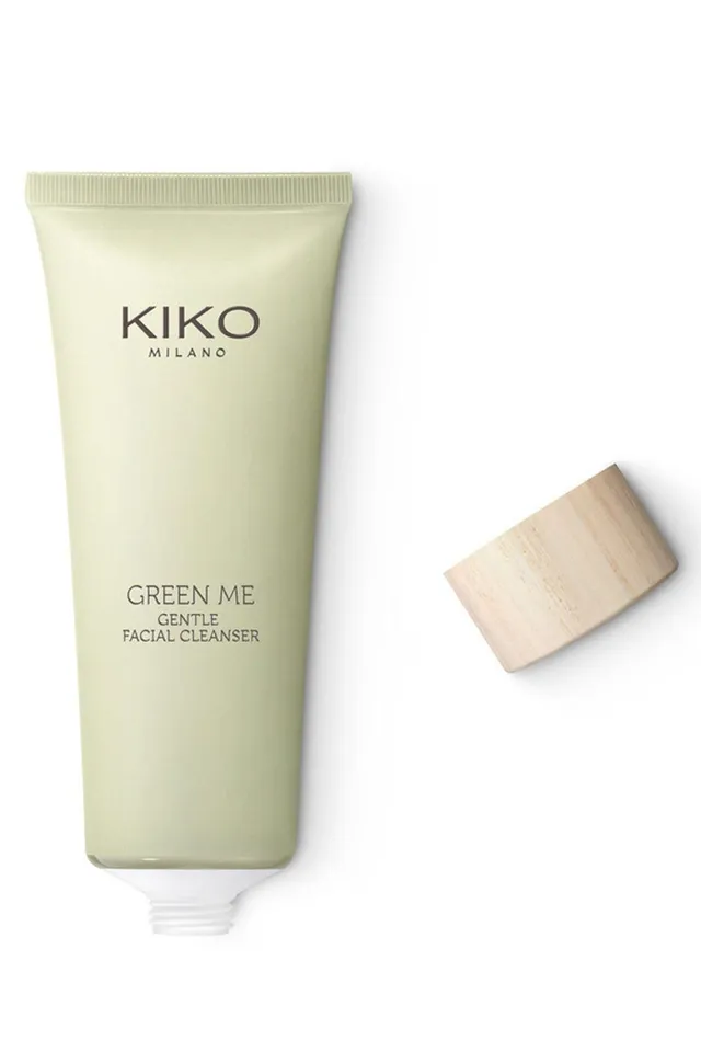 kiko-milano-green-me-gentle-facial-cleanser-gel-detergente-viso-delicato-con-alo image 1