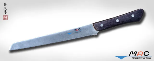 mac-chef-series-9-coltello-da-pane-e-arrosto-bs-90-seghettato-a-conchiglia-per-f image 1