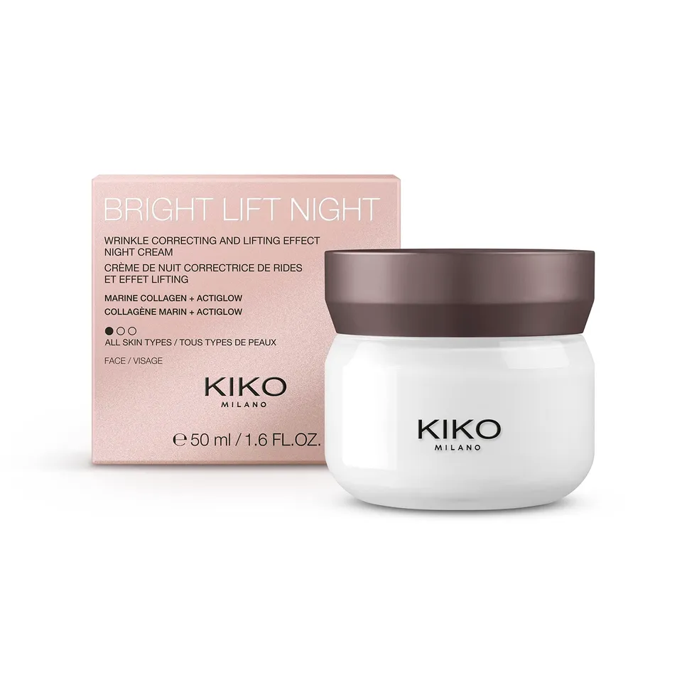 kiko-milano-bright-lift-night-crema-notte-lifting-rinnovatrice-con-collagene-mar image 1