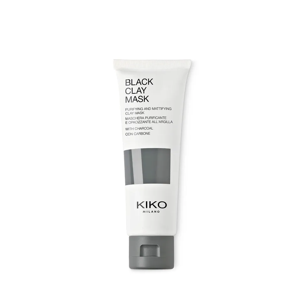 kiko-milano-black-clay-mask-maschera-viso-purificante-e-opacizzante-con-carbone- image 1