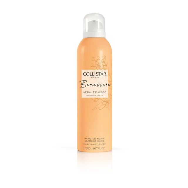 collistar-gel-mousse-doccia-benessere-neroli-e-elicriso-detergente-corpo-idratan image 1