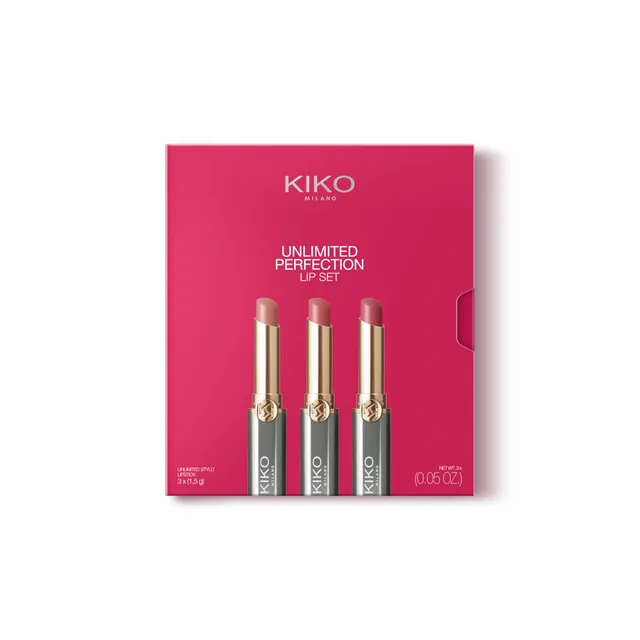 kiko-milano-unlimited-perfection-lip-set-01-kit-3-rossetti-cremosi-no-transfer-l image 1
