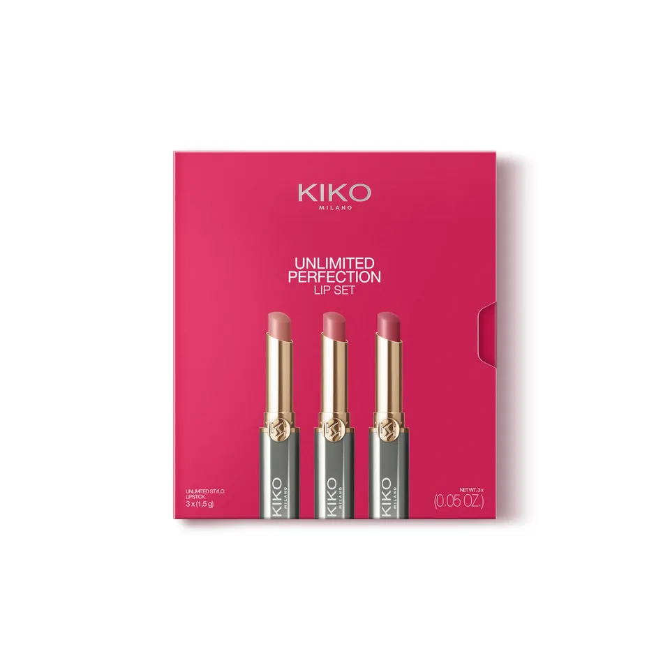 kiko-milano-unlimited-perfection-lip-set-01-kit-3-rossetti-cremosi-no-transfer-l image 1