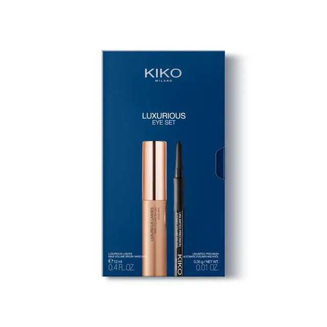 kiko-milano-luxurious-eye-set-mascara-luxurious-lashes-eyeliner-lasting-precisio image 1