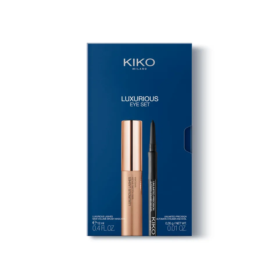 kiko-milano-luxurious-eye-set-mascara-luxurious-lashes-eyeliner-lasting-precisio image 1