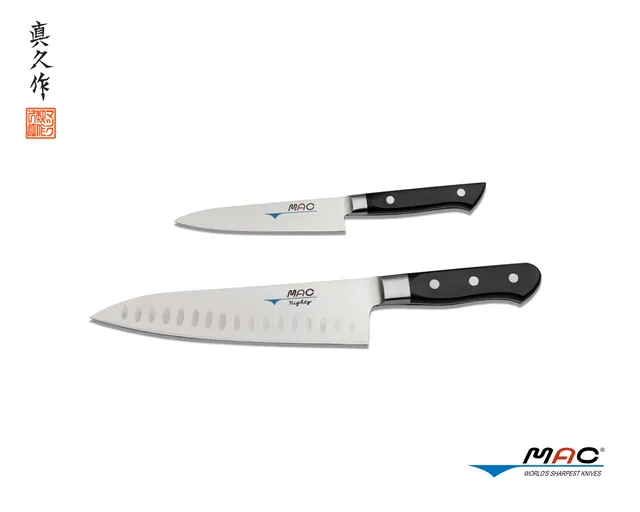 mac-professional-series-pro-20-set-coltelli-2-pezzi-mth-80-chef-8-con-dimples-pk image 1