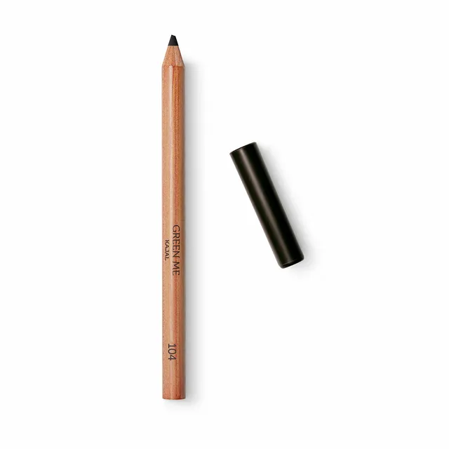 kiko-milano-green-me-kajal-104-matita-interno-occhi-nero-formula-96-origine-natu image 1