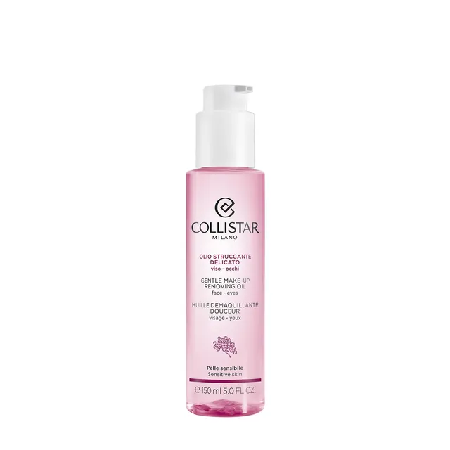 collistar-olio-struccante-delicato-150-ml-rimuove-trucco-waterproof-pelli-e-occh image 1