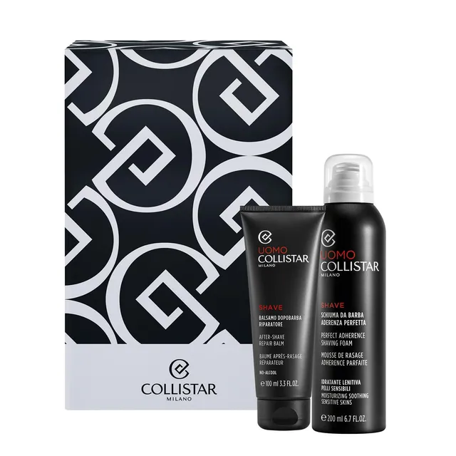 collistar-cofanetto-regalo-uomo-rasatura-schiuma-da-barba-200-ml-balsamo-dopobar image 1
