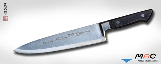 mac-ultimate-series-coltello-chef-9-sbk-95-lama-sottile-stampata image 1