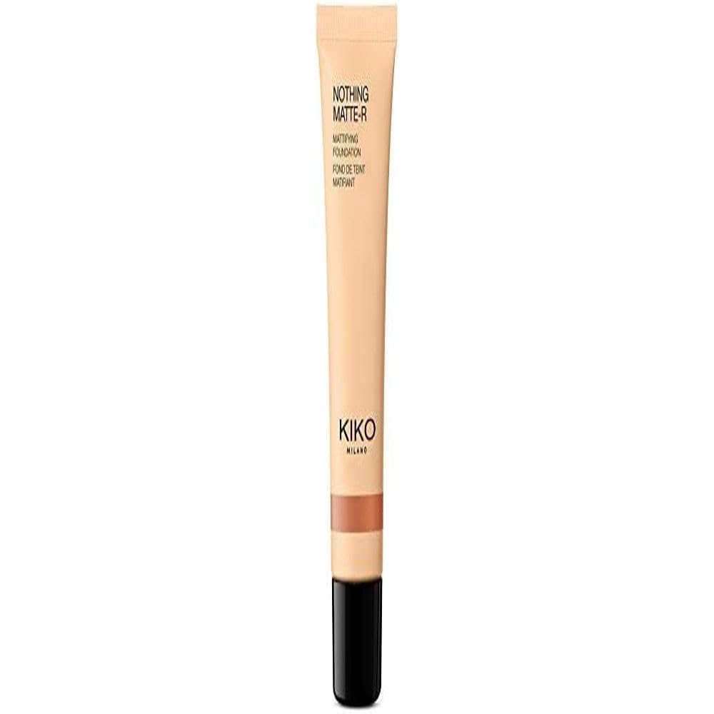 kiko-milano-nothing-matte-r-mattifying-foundation-02-fondotinta-fluido-mat-fino- image 5