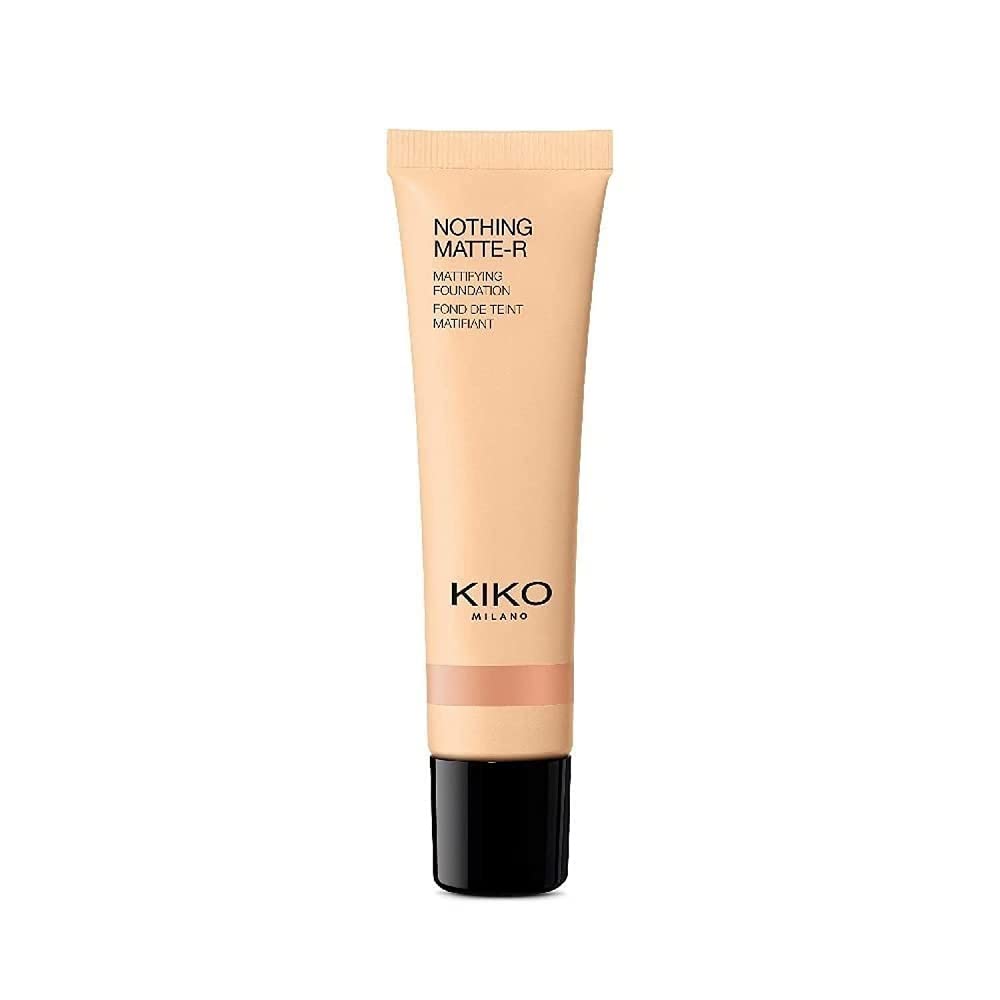 kiko-milano-nothing-matte-r-mattifying-foundation-02-fondotinta-fluido-mat-fino- image 8