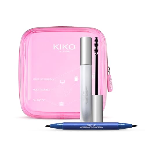 kiko-milano-blue-me-36h-mascara-volume-e-eyeliner-waterproof-duo-set-occhi-in-po image 7