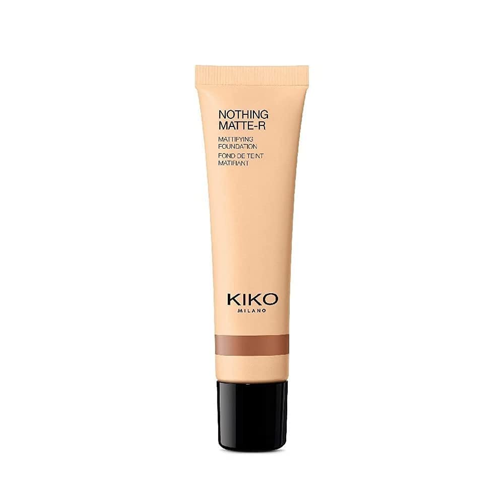 kiko-milano-nothing-matte-r-mattifying-foundation-02-fondotinta-fluido-mat-fino- image 6