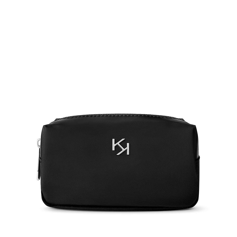 kiko-milano-beauty-case-big-pochette-porta-cosmetici-grande-in-nylon-nero-con-ch image 3