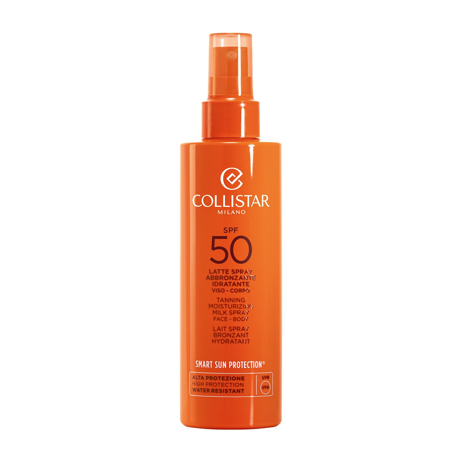 collistar-latte-spray-abbronzante-idratante-spf-50-protezione-solare-viso-e-corp image 1