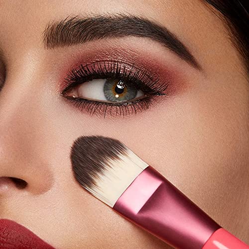 kiko-milano-smart-foundation-brush-101-pennello-piatto-a-lingua-di-gatto-per-fon image 6