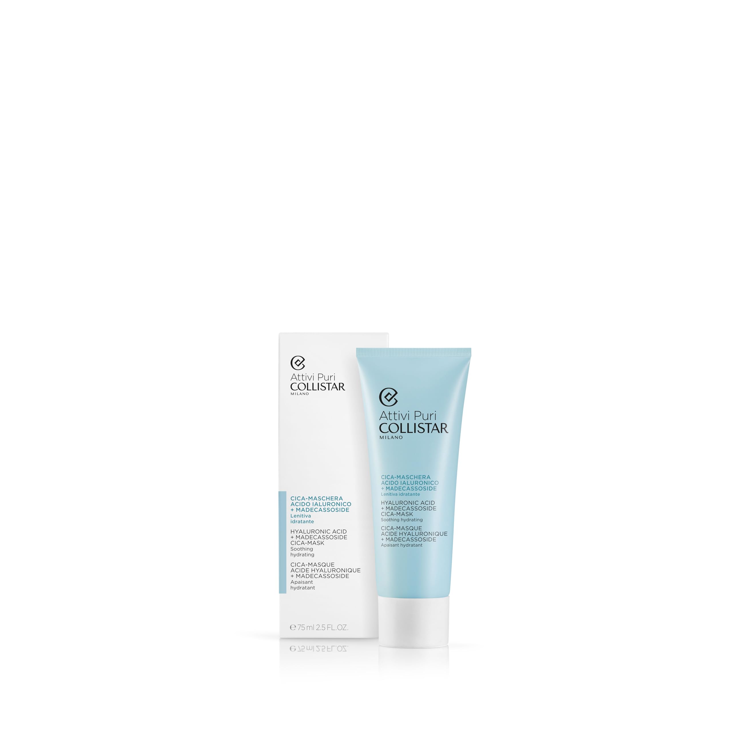 collistar-attivi-puri-cica-maschera-75-ml-maschera-viso-con-acido-ialuronico-e-m image 2