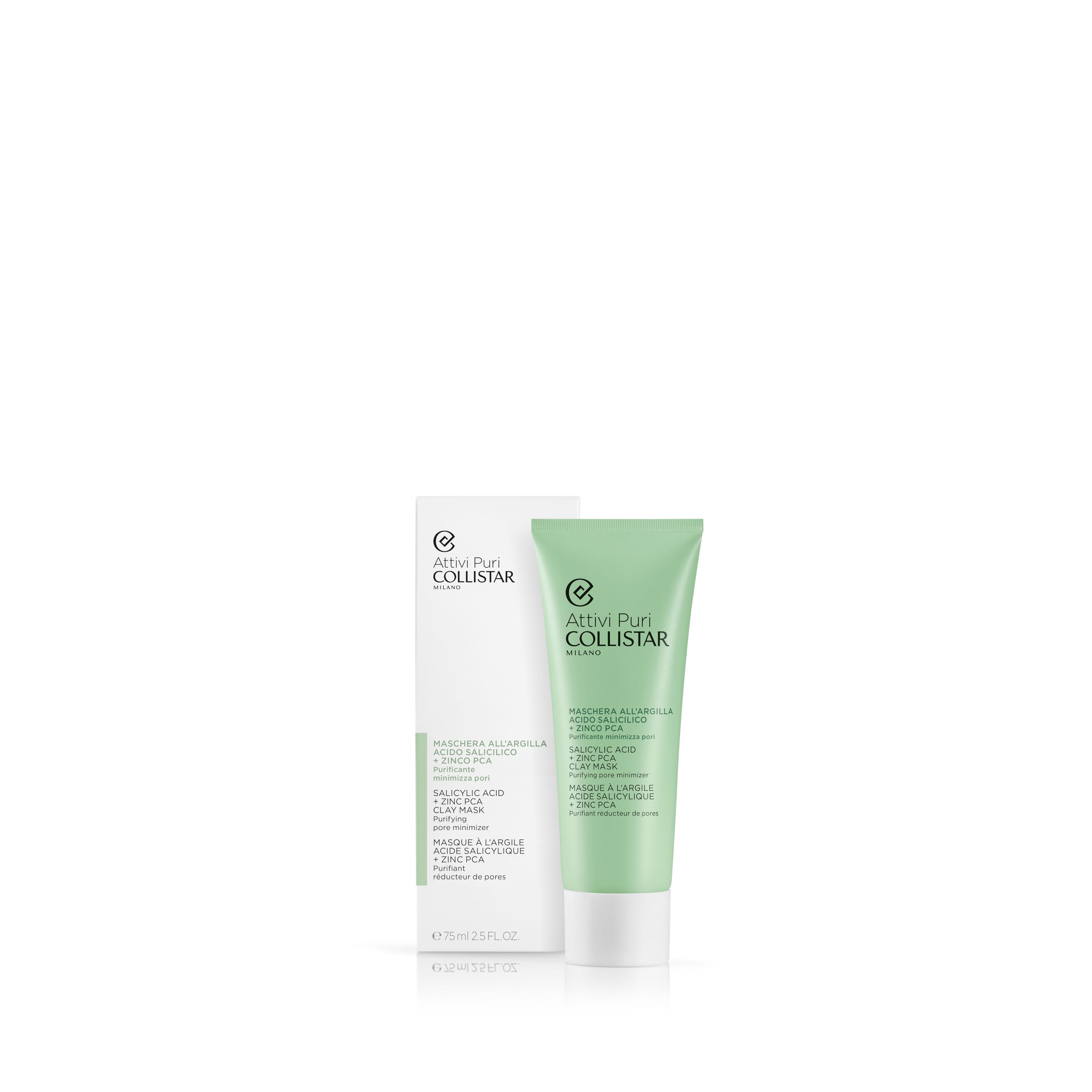 collistar-attivi-puri-maschera-viso-all-argilla-con-acido-salicilico-e-zinco-pca image 2