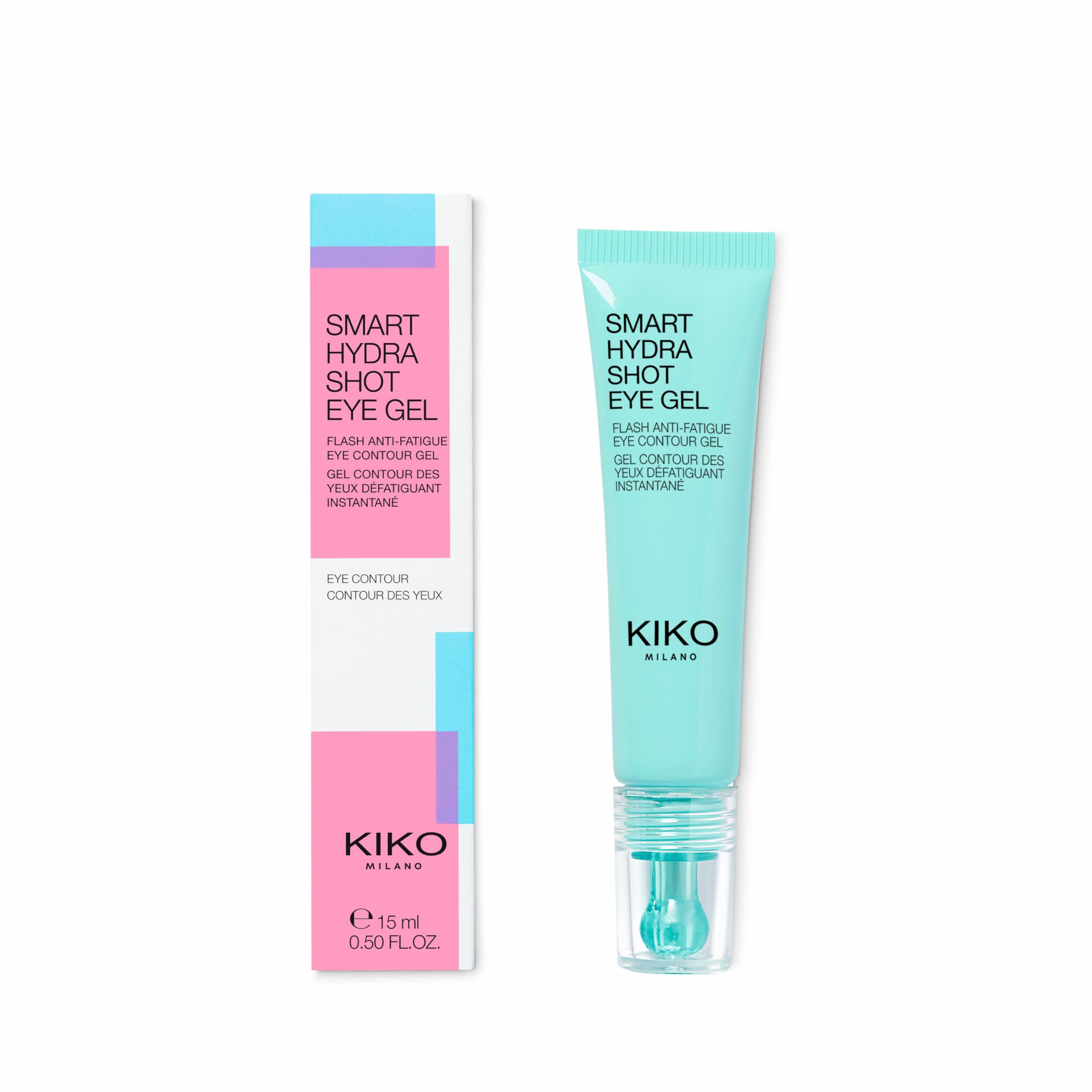 kiko-milano-smart-hydra-shot-eye-gel-gel-idratante-anti-borse-e-occhiaie-con-aci image 3
