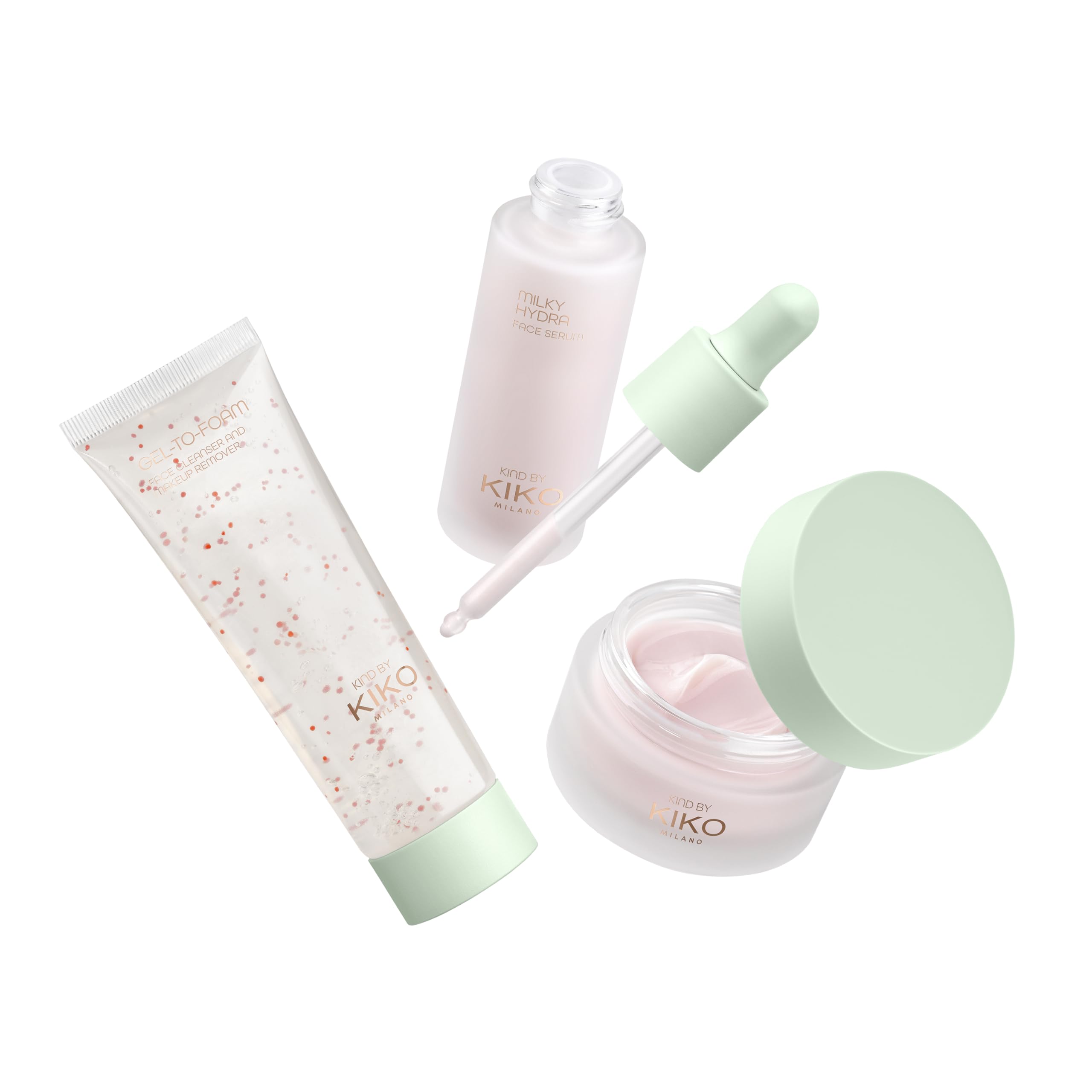 kiko-milano-kind-by-kiko-skincare-set-kit-skincare-completo-detergente-siero-e-c image 5
