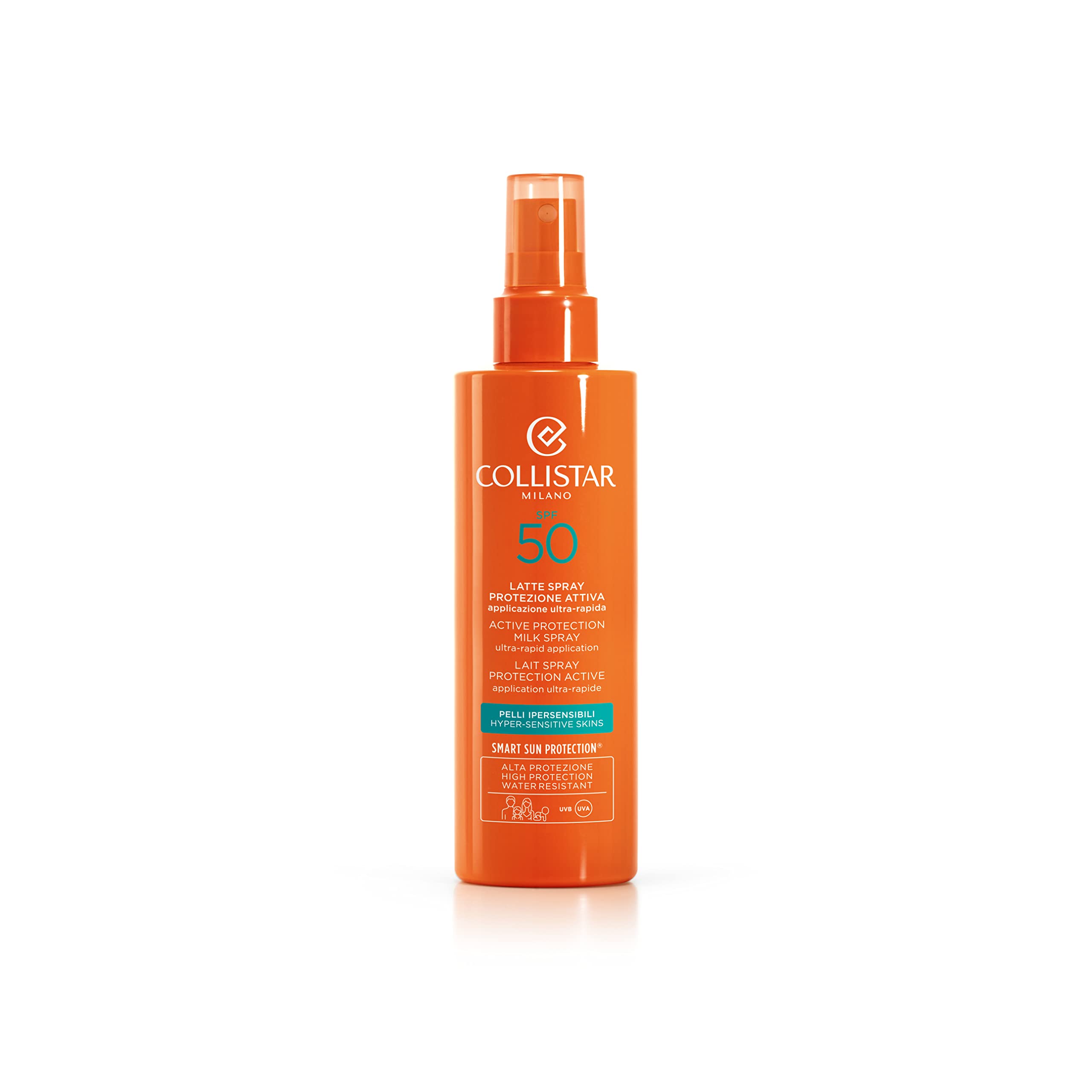 collistar-latte-spray-protezione-attiva-pelli-ipersensibili-spf-50-protezione-so image 1