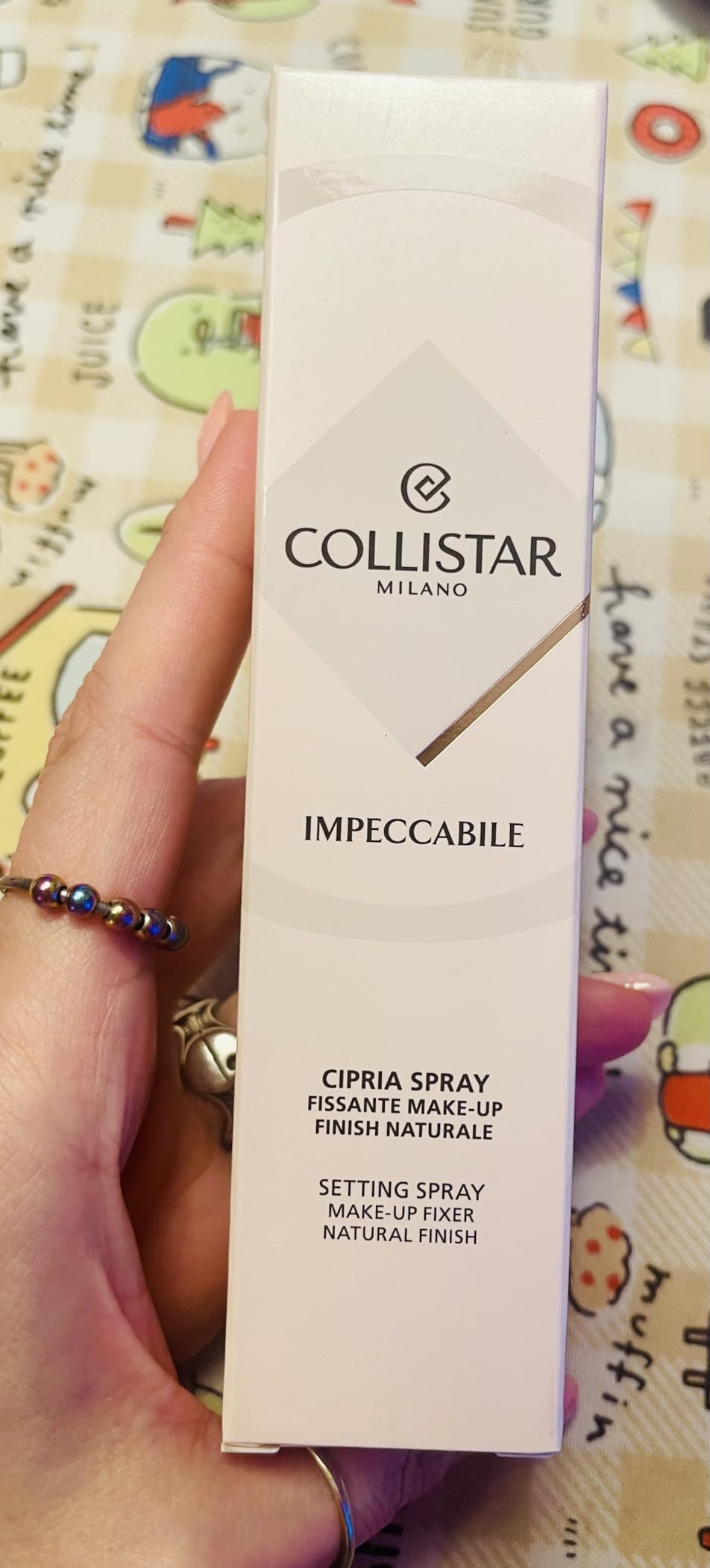 Spray poco uniforme