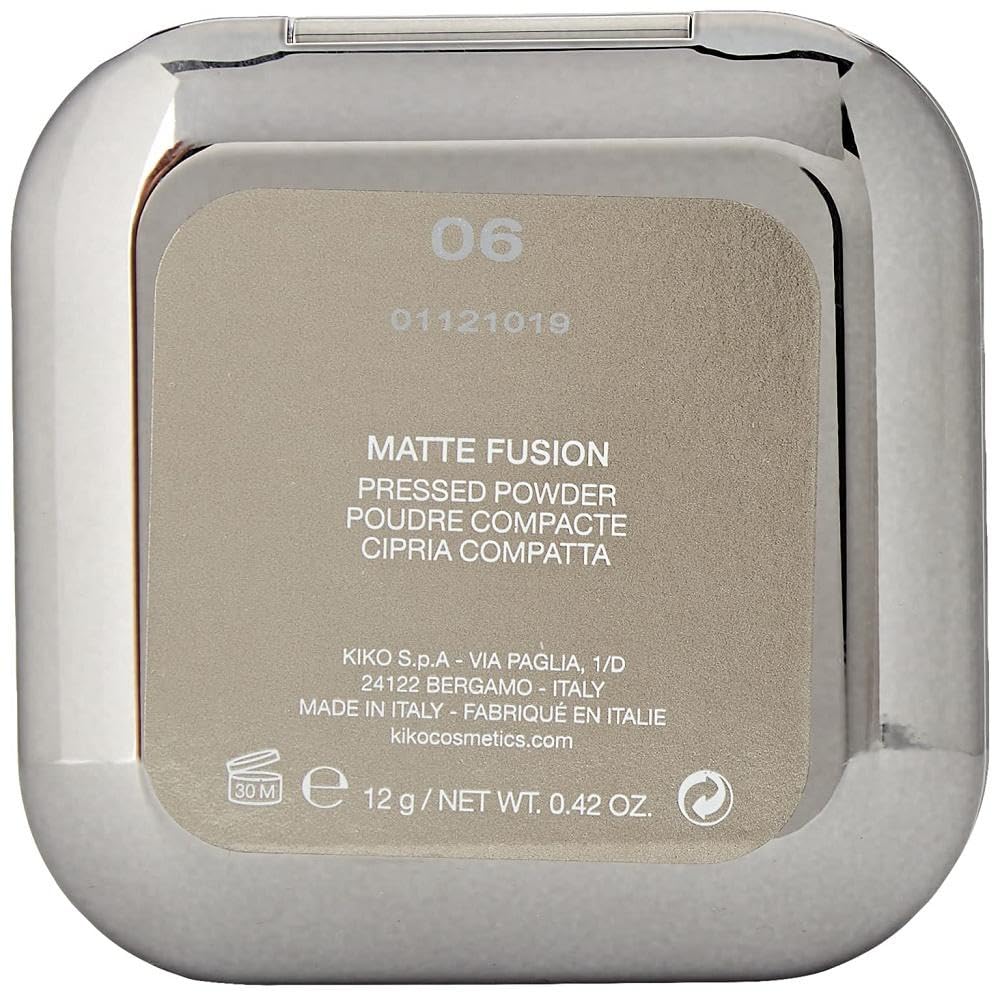 kiko-milano-matte-fusion-pressed-powder-06-hazelnut-cipria-compatta-finish-matte image 4