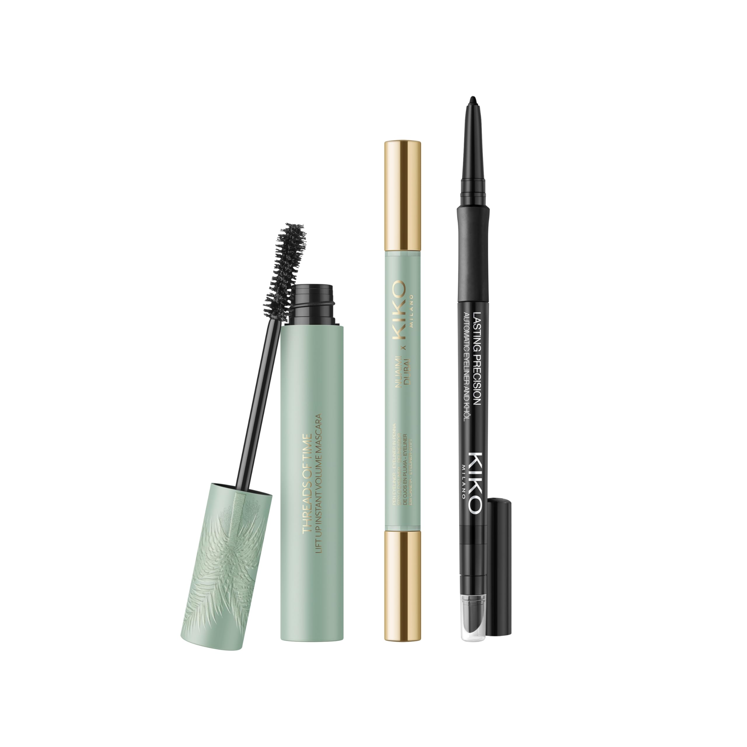 kiko-milano-threads-of-time-dramatic-eyes-trio-set-occhi-con-mascara-volume-mati image 3