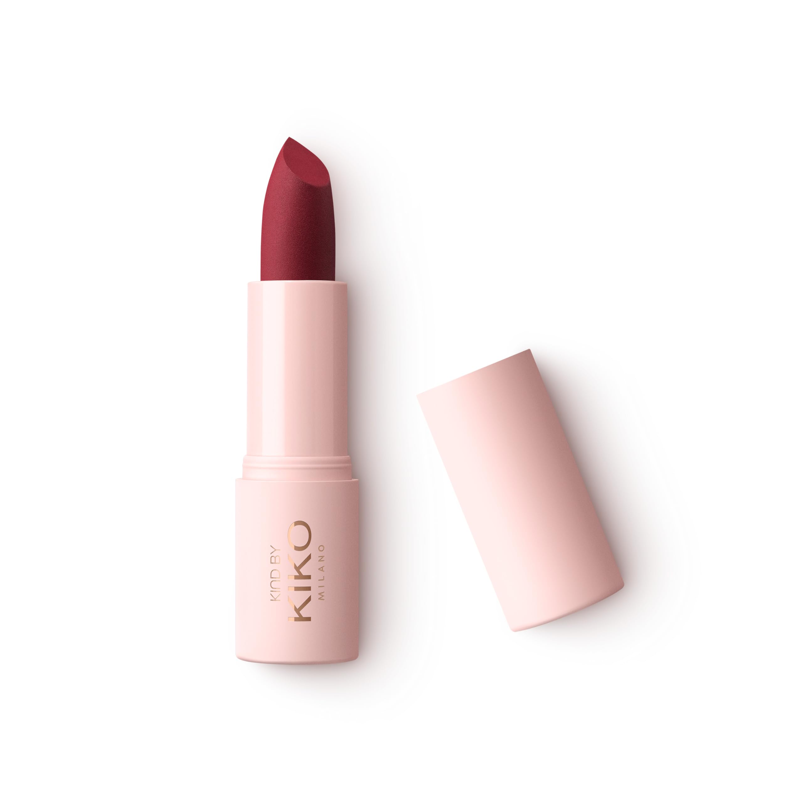 kiko-milano-kind-by-kiko-soft-matte-lipstick-01-rossetto-mat-vellutato-formula-v image 5