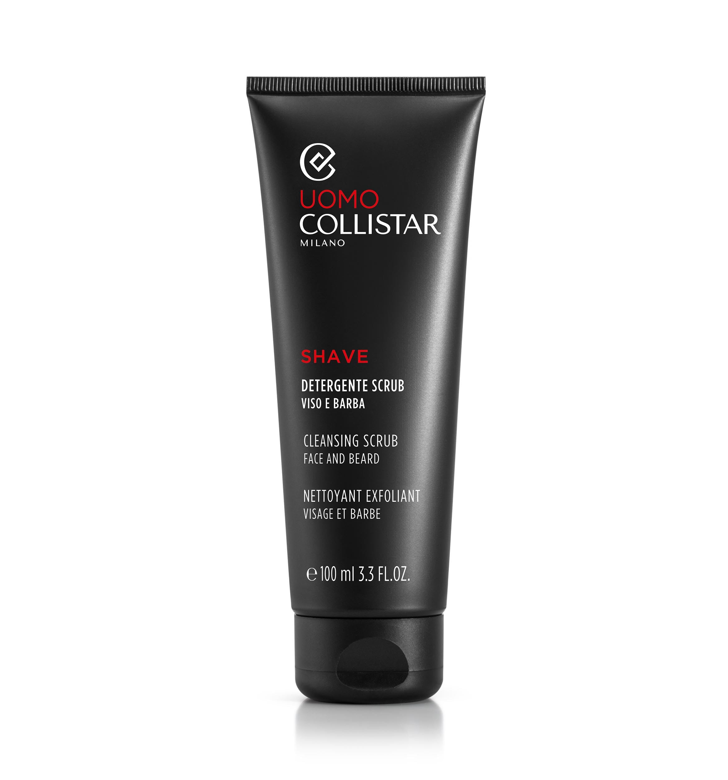 collistar-uomo-detergente-scrub-viso-e-barba-2-in-1-100-ml-detox-purificante-con image 1
