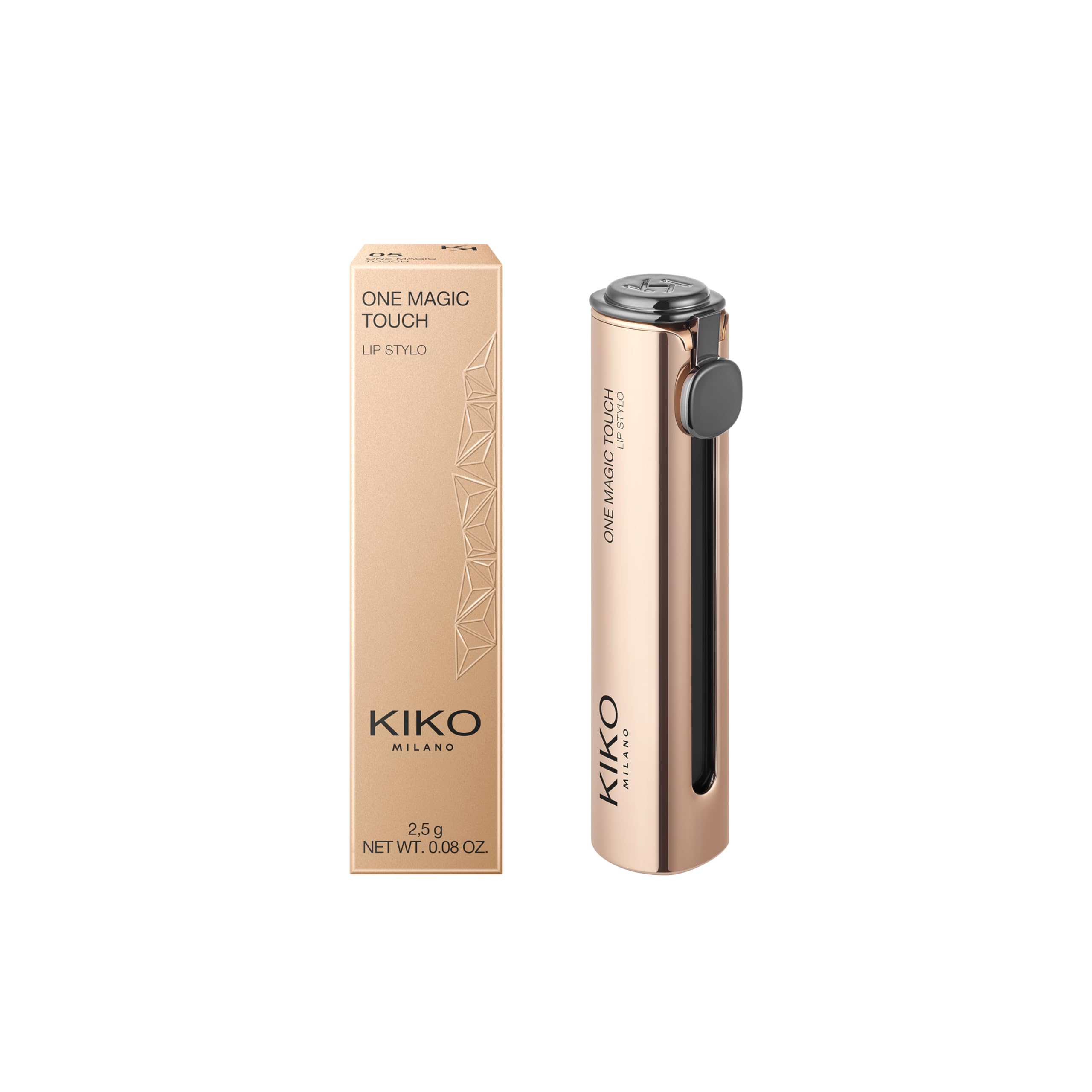 kiko-milano-one-magic-touch-lip-stylo-05-rossetto-idratante-demi-matte-con-apert image 3