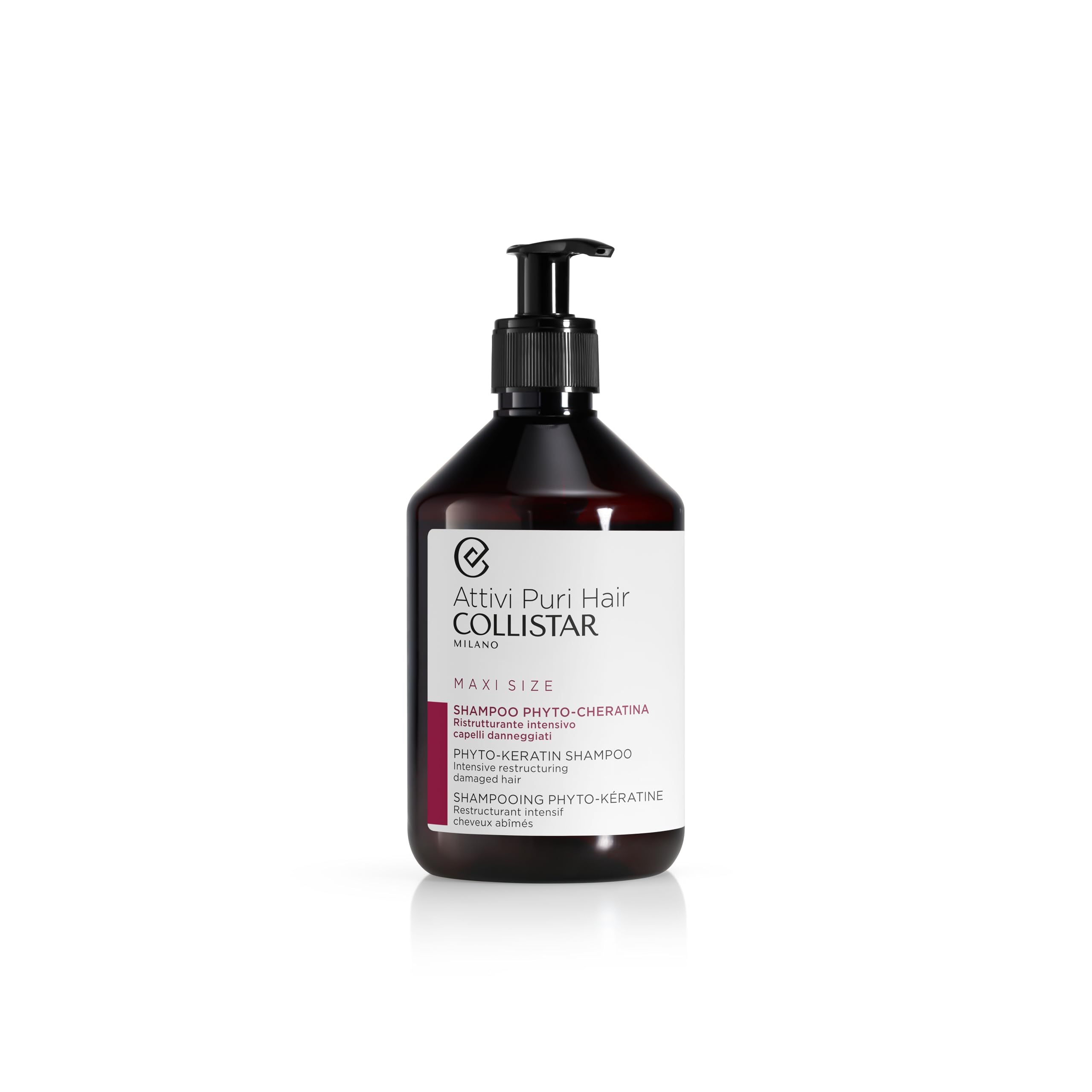 collistar-attivi-puri-hair-shampoo-phyto-cheratina-shampoo-ristrutturante-intens image 3