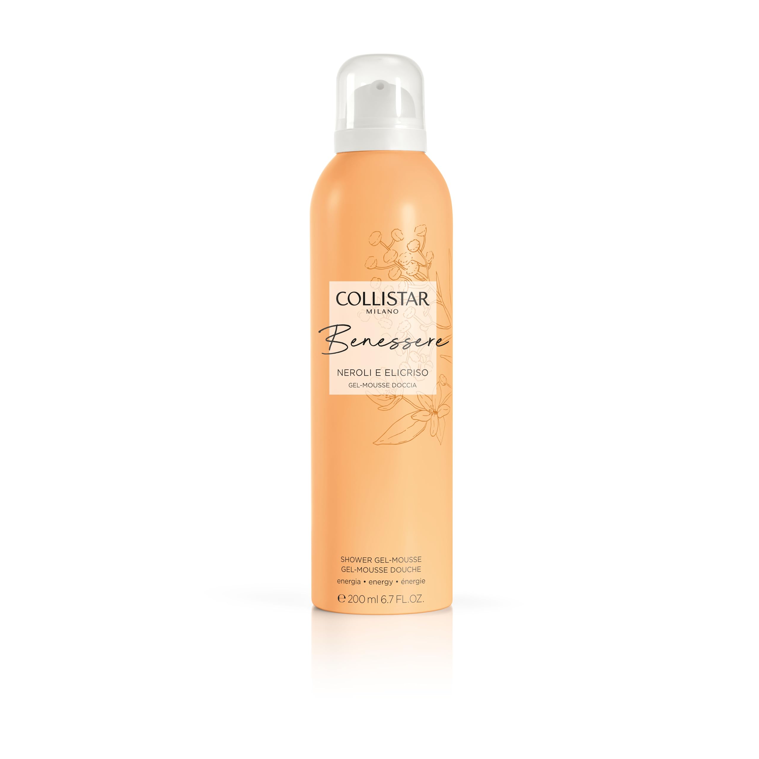 collistar-gel-mousse-doccia-benessere-neroli-e-elicriso-detergente-corpo-idratan image 1
