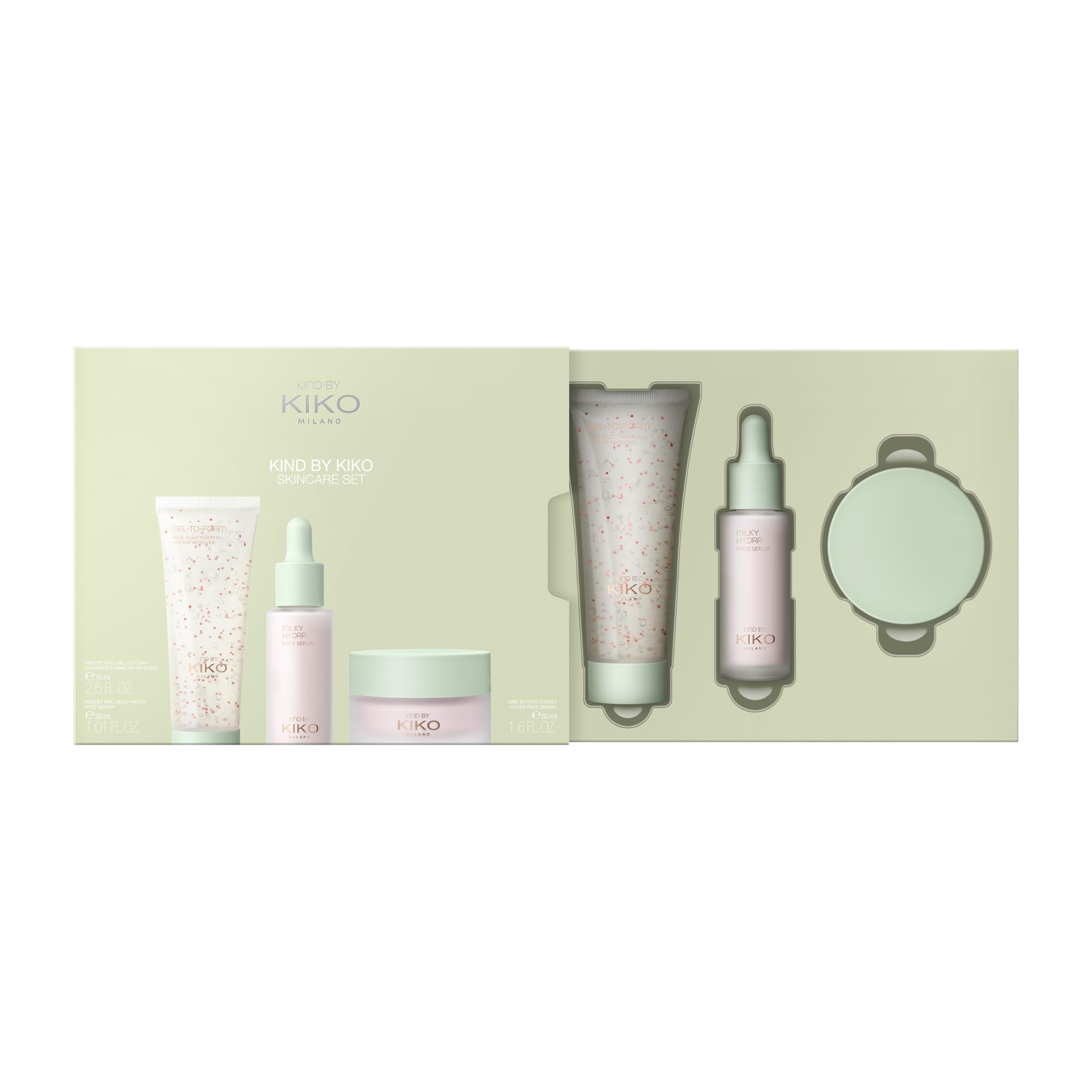 kiko-milano-kind-by-kiko-skincare-set-kit-skincare-completo-detergente-siero-e-c image 3
