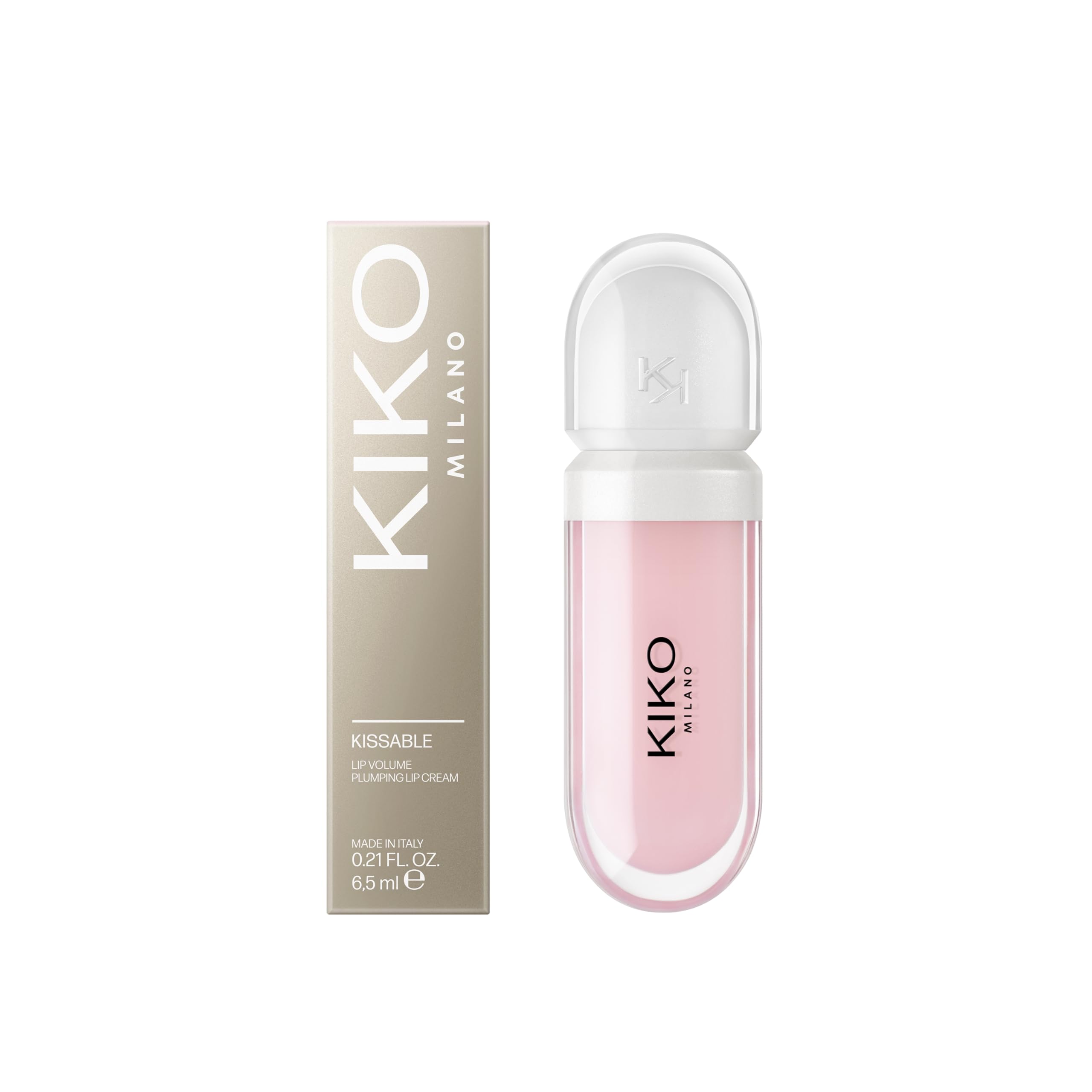 kiko-milano-kissable-lip-volume-plumping-lip-cream-01-crema-labbra-perfezionatri image 3