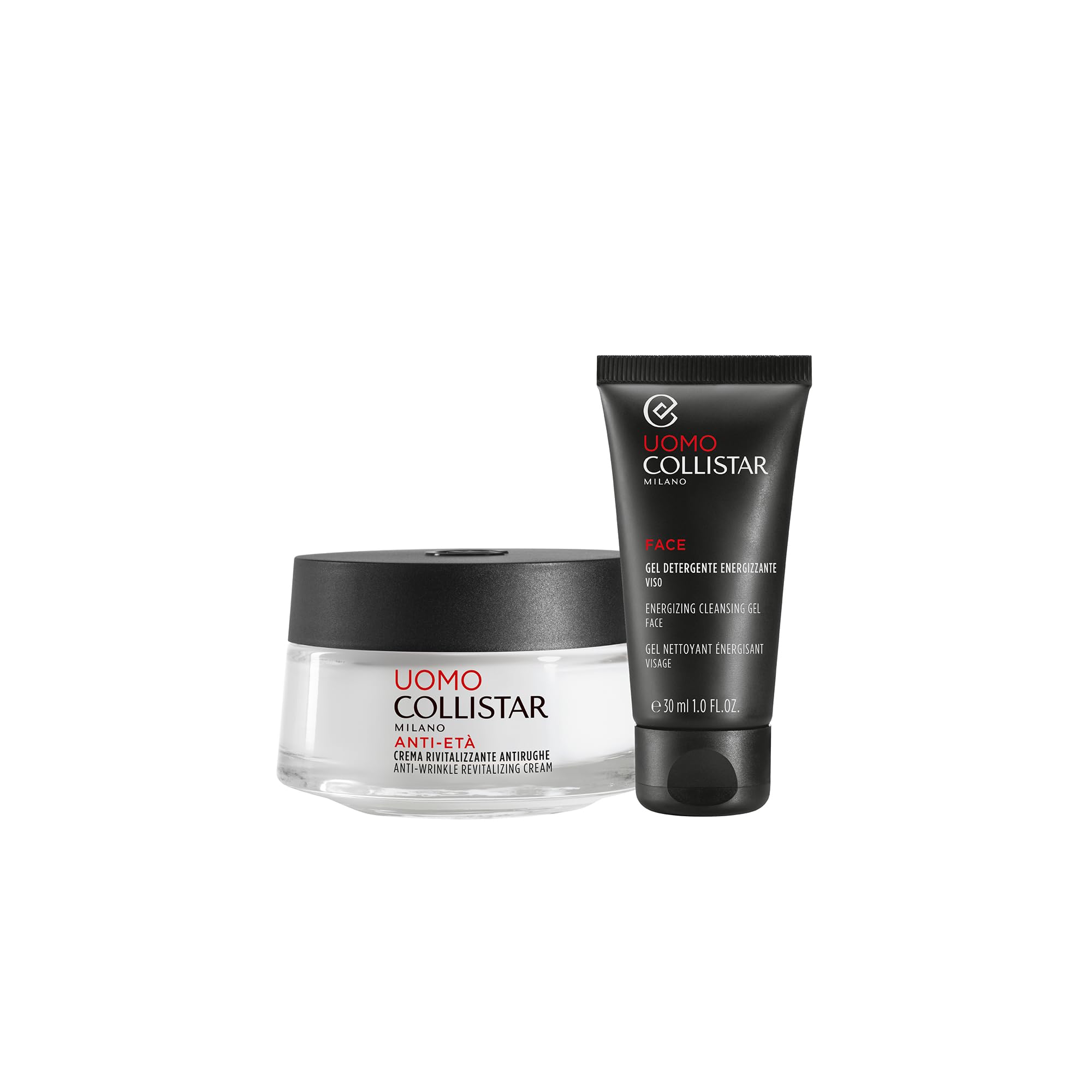 collistar-cofanetto-regalo-uomo-crema-viso-antirughe-rivitalizzante-50-ml-gel-de image 2