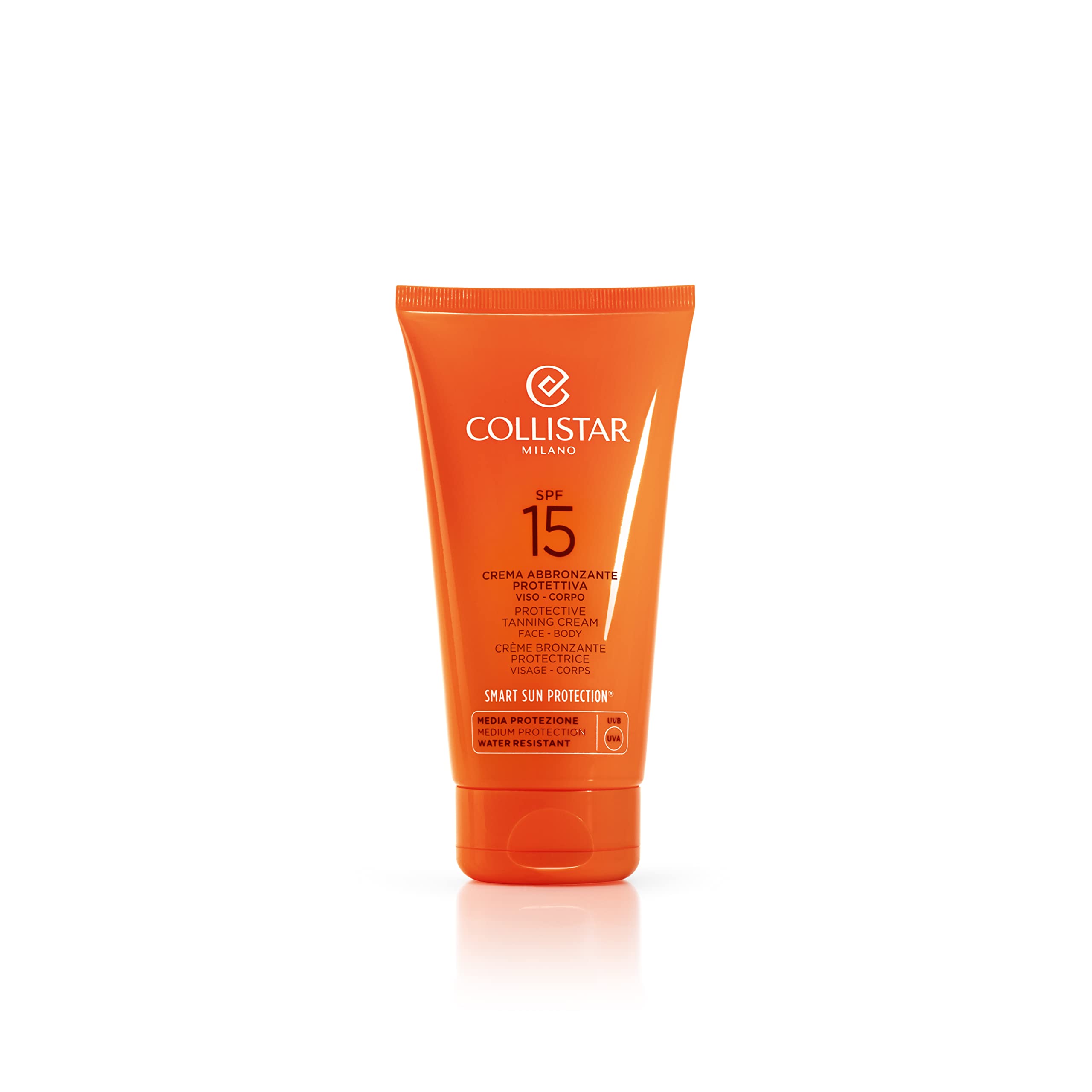 collistar-crema-solare-abbronzante-spf-15-protezione-media-viso-e-corpo-150-ml-w image 1