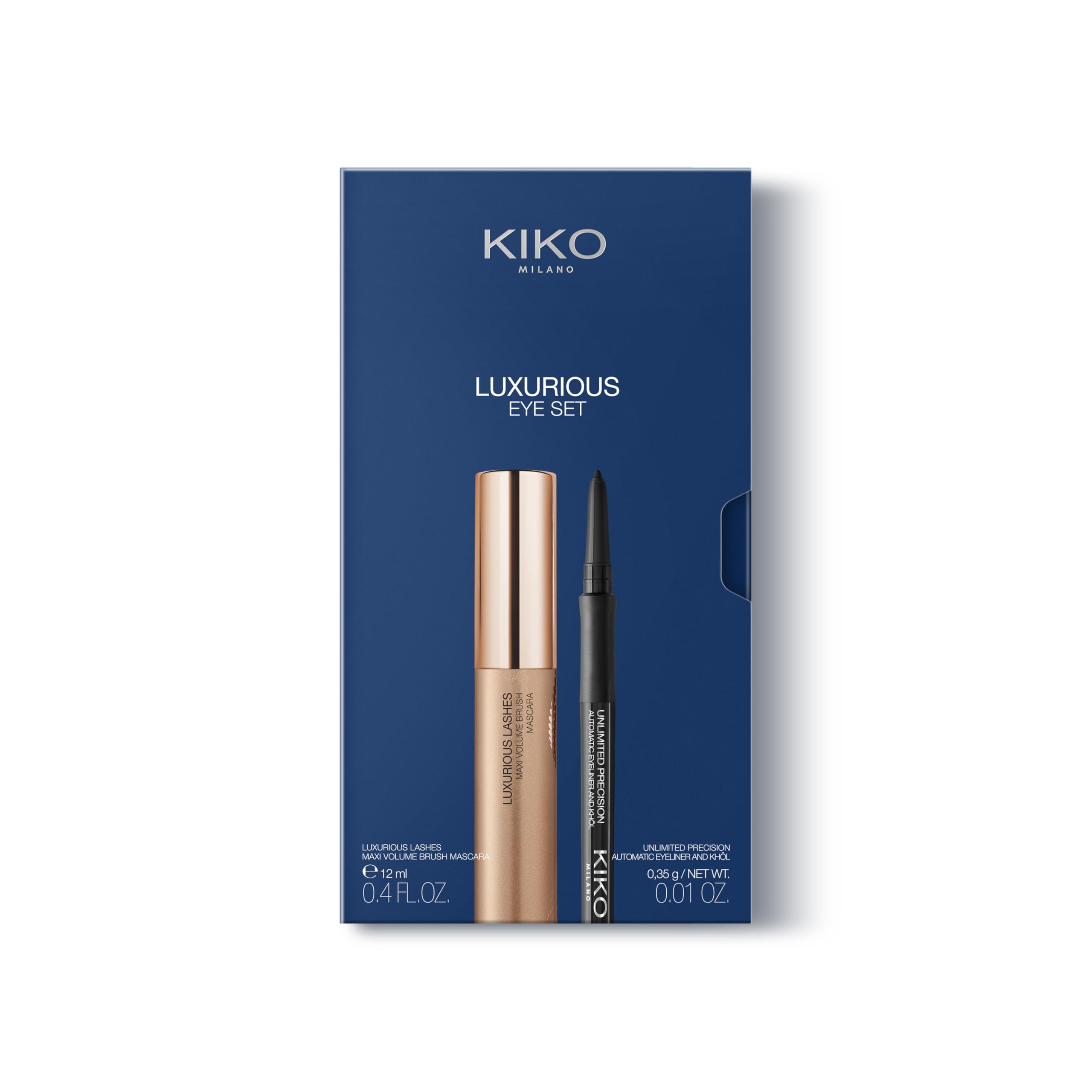 kiko-milano-luxurious-eye-set-mascara-luxurious-lashes-eyeliner-lasting-precisio image 1